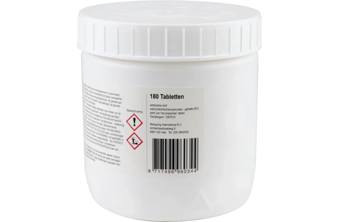 Melpool mini quick chloortabletten