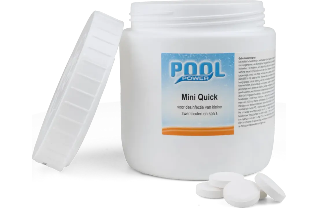 Melpool mini quick chloortabletten