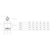 SuperPool gelamineerde zandfilter top