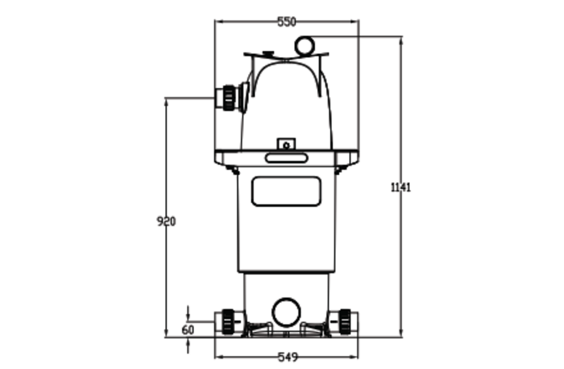Multicyclone filtersysteem Duo
