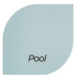 CEFIL POOL gewapende folie classic effen met vernislaag