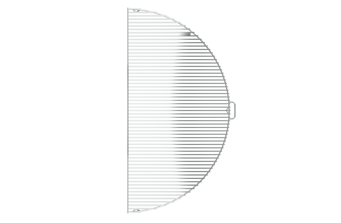 Bonfue Bongrill - Rond Grill rooster halve cirkel