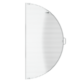Bonfue Bongrill - Rond Grill rooster halve cirkel