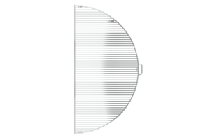 Bonfue Bongrill - Rond Grill rooster halve cirkel