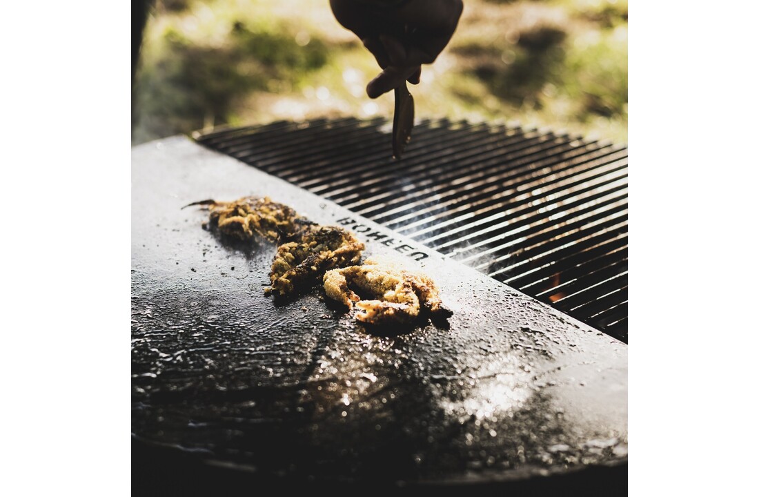 Bonfue Bongrill - Rond Grill rooster halve cirkel