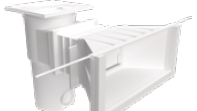 BWT hoogwater (spiegel) skimmer liner