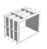 Weltico skimmer verlenging