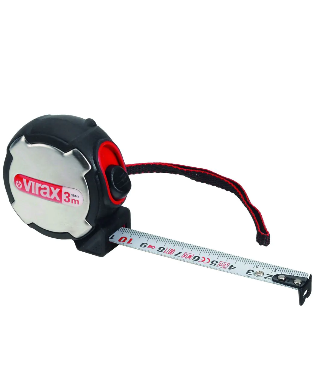 Virax rolmeter met nauwkeurige schaalverdeling