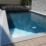 Elbe zwembadfolie SUPRA PEARL silver black
