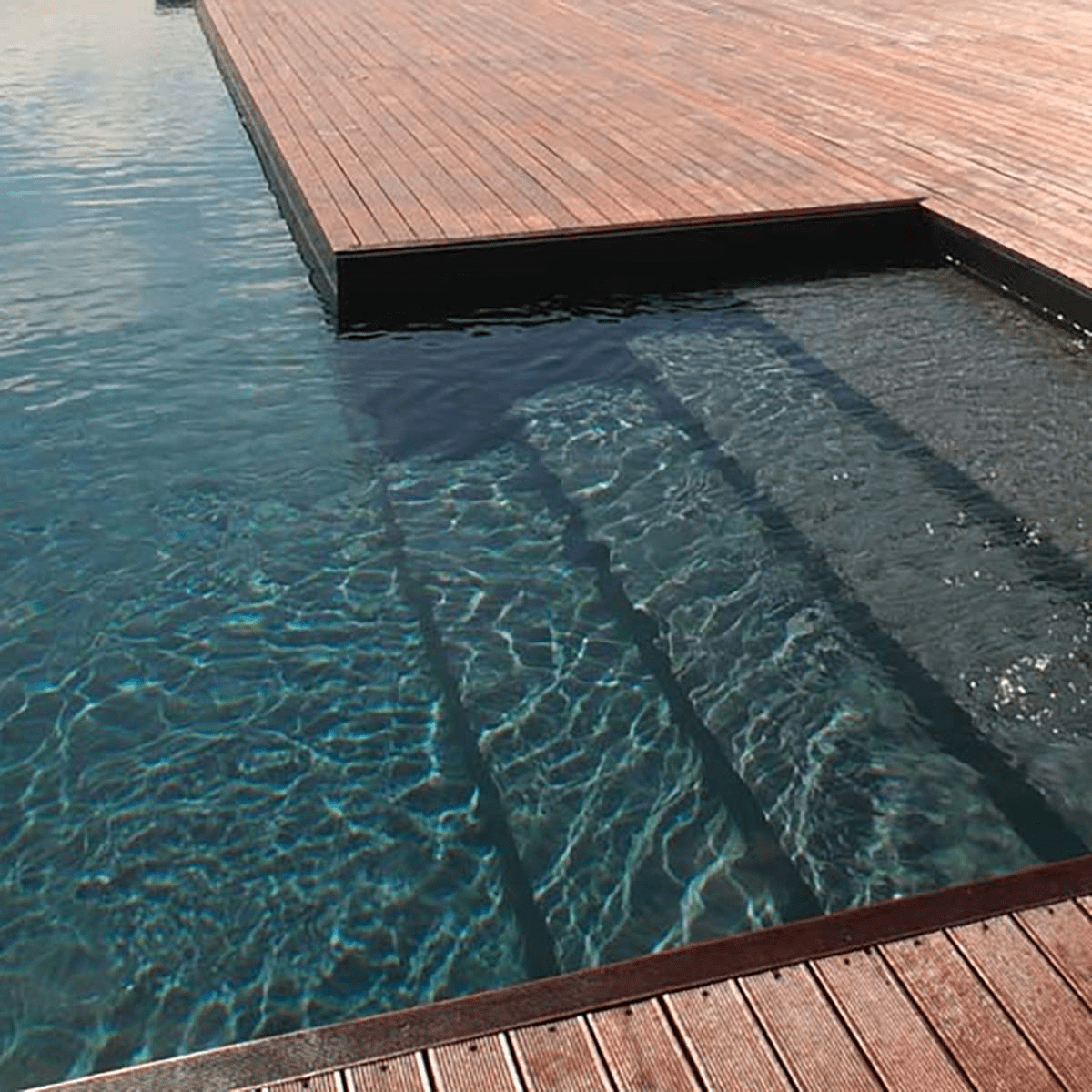Elbe zwembadfolie ELITE black stone