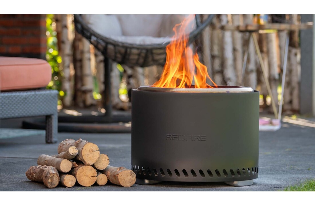 RedFire pellet vuurhaard Extra Large - Zwart
