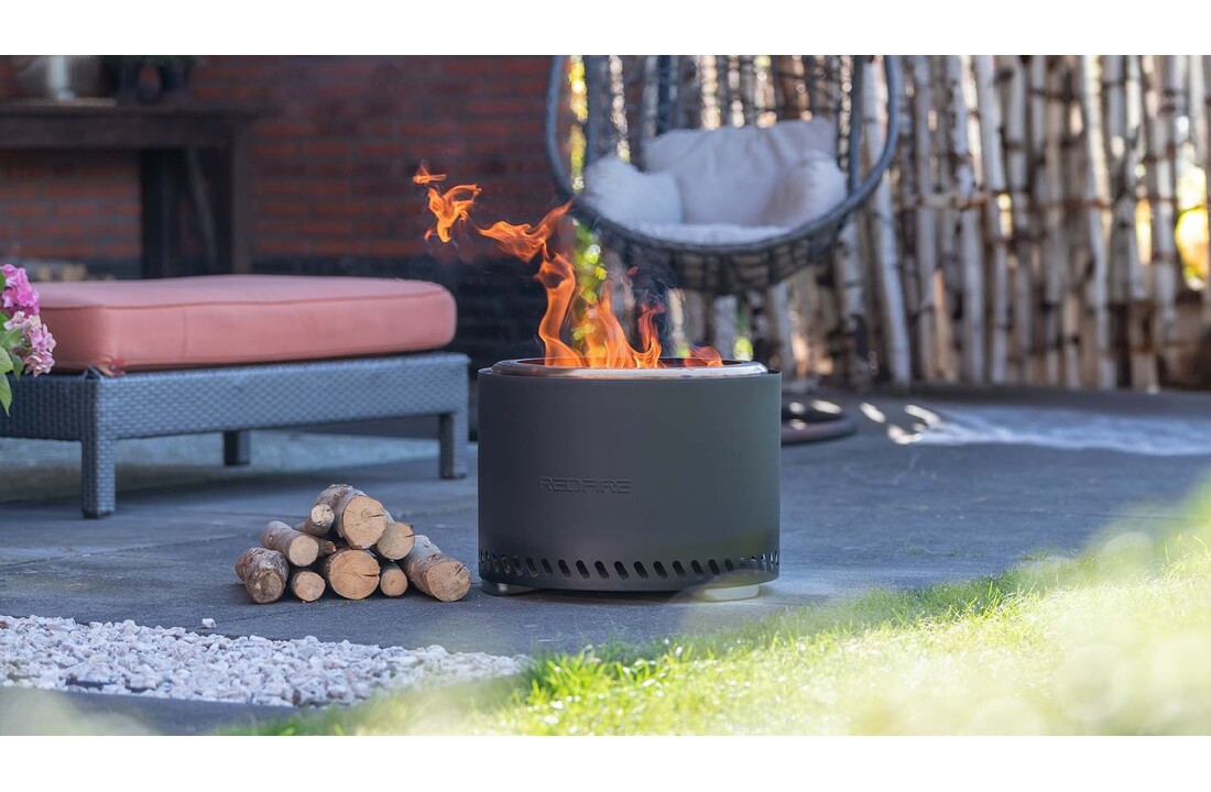 RedFire pellet vuurhaard Extra Large - Zwart