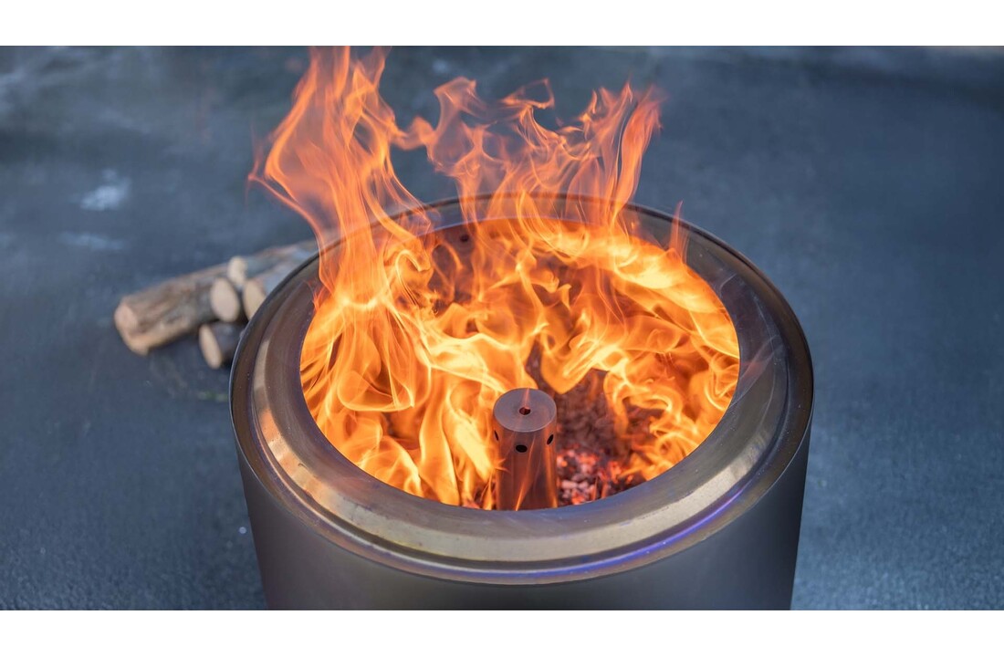 RedFire pellet vuurhaard Extra Large - RVS