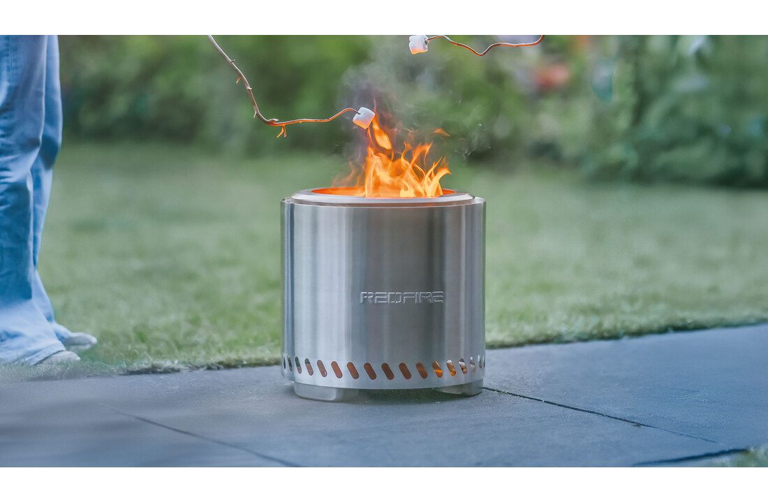 RedFire pellet vuurhaard Large - RVS