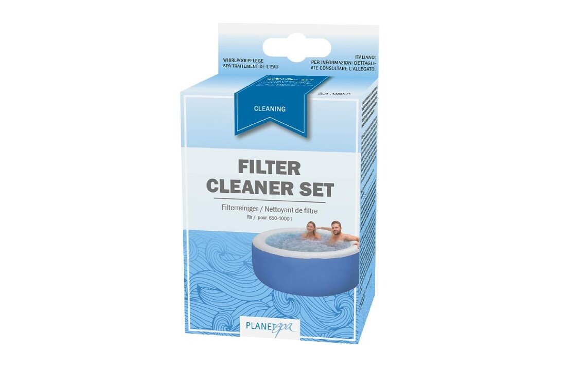 Planet spa filter reiniger set 3 stuks