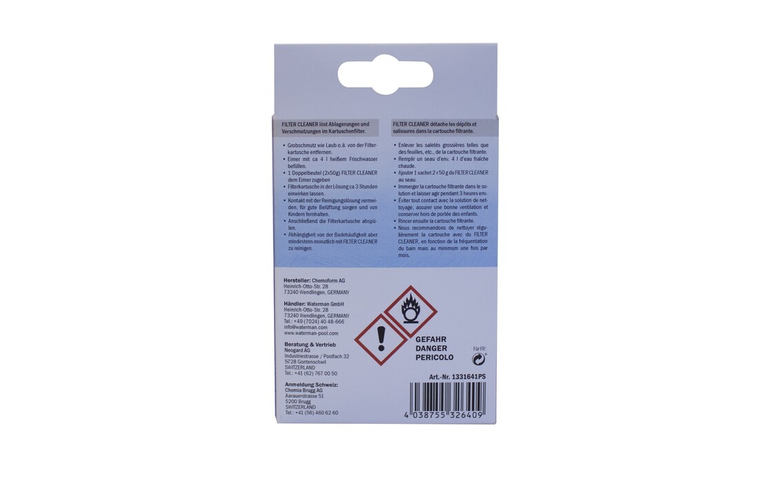 Planet spa filter reiniger set 3 stuks