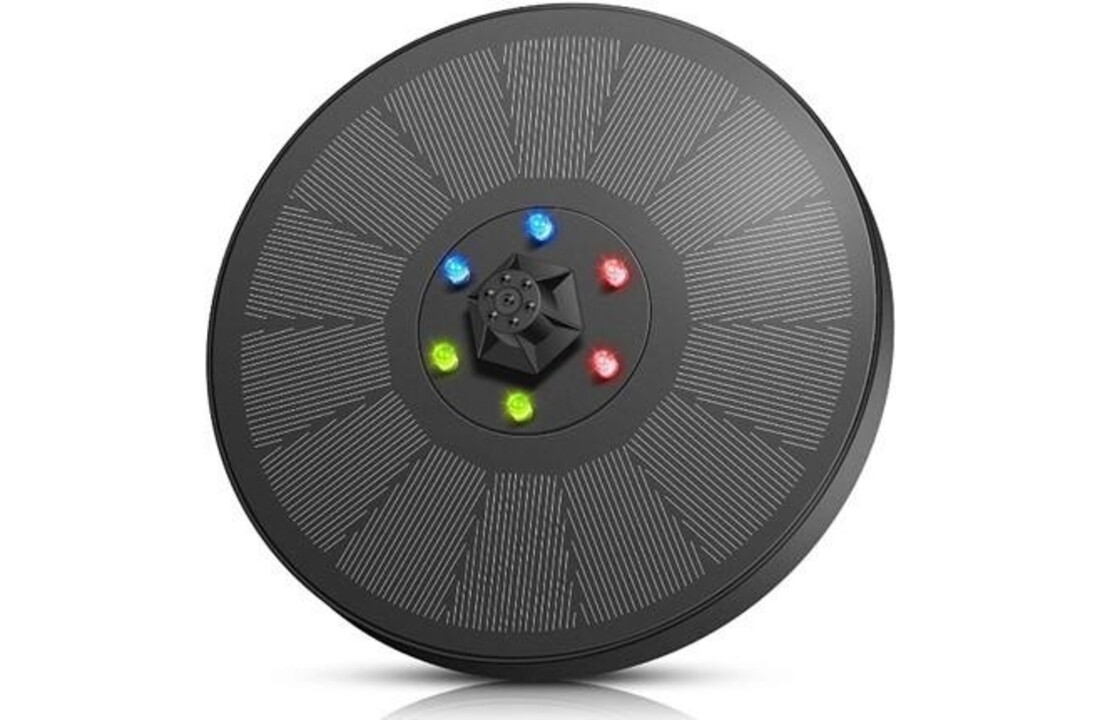 Heissner solar fontein set rgb led 150 ltr/u
