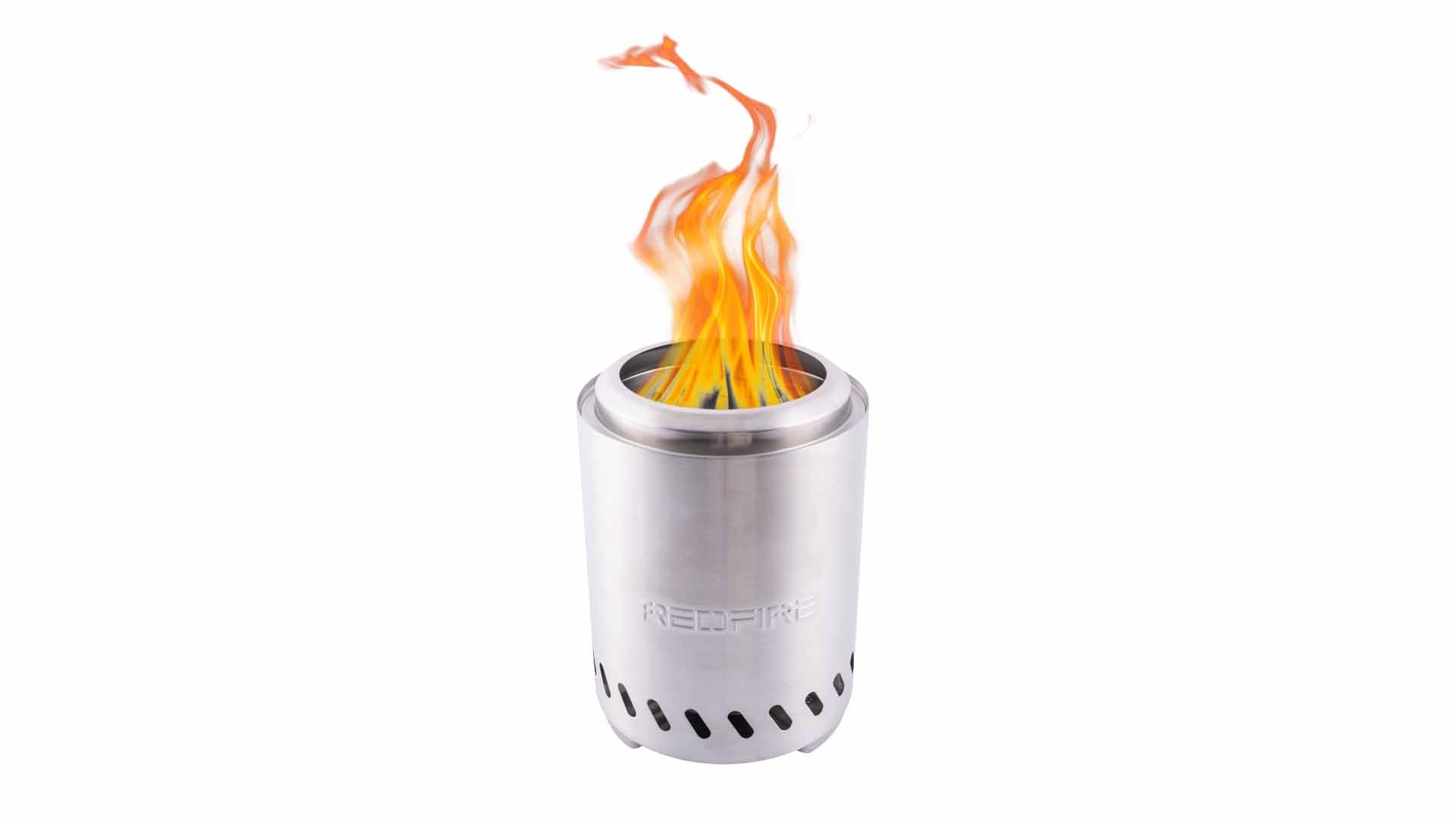 RedFire tafelhaard Volcano RVS Medium