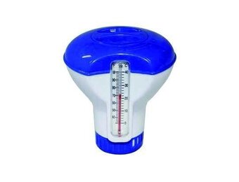 Summer Fun Chloordrijver Met Thermometer | Klein