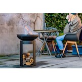 RedFire vuurkorf Arizona met houtopslag