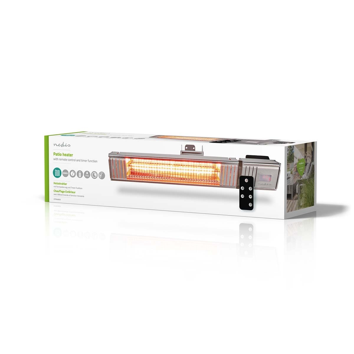 Nedis Patio Verwarmer rechthoekig