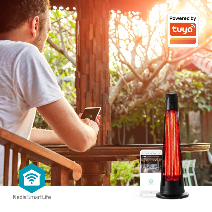 Nedis Smartlife Patio Verwarmer