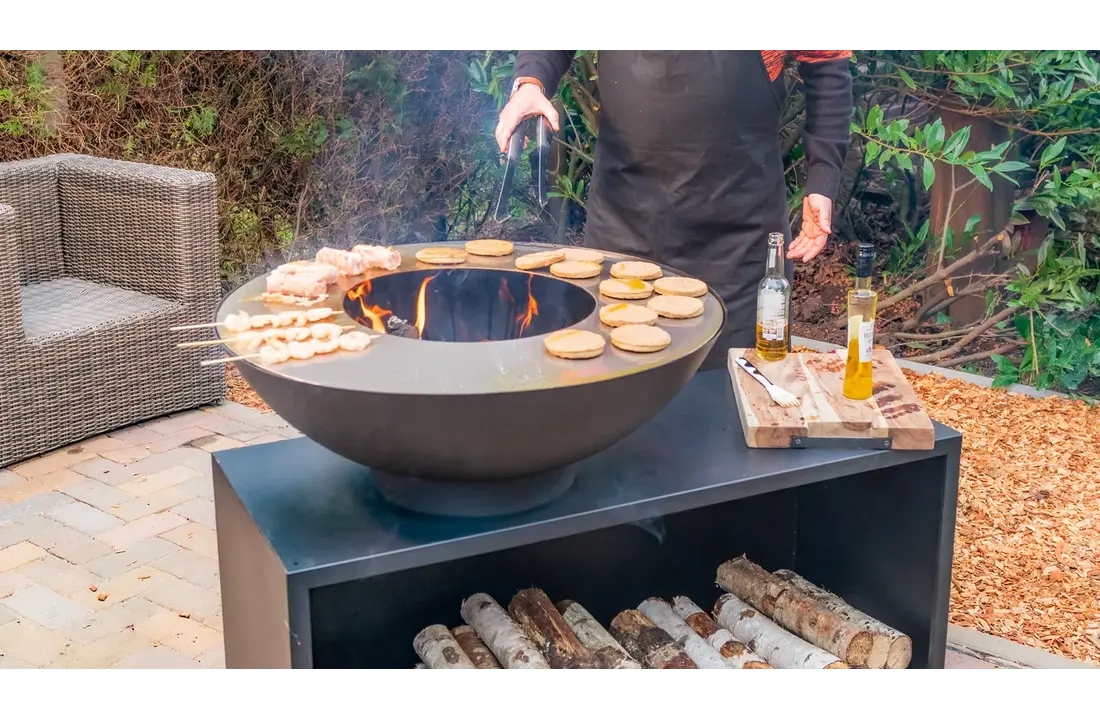 RedFire Vuurschaal / BBQ Onyx tafel