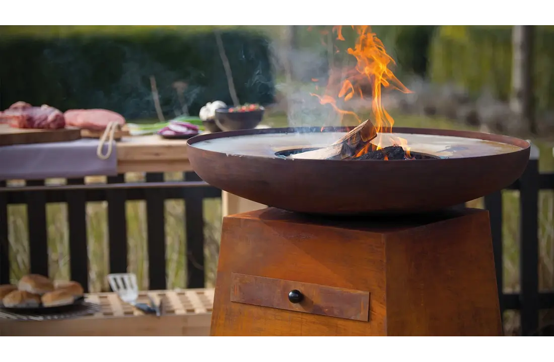 RedFire Vuurschaal/BBQ Orion Roest