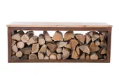 Redfire handmade houten opbergbank Tyr 120 cm