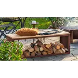 Redfire handmade houten opbergbank Tyr 120 cm
