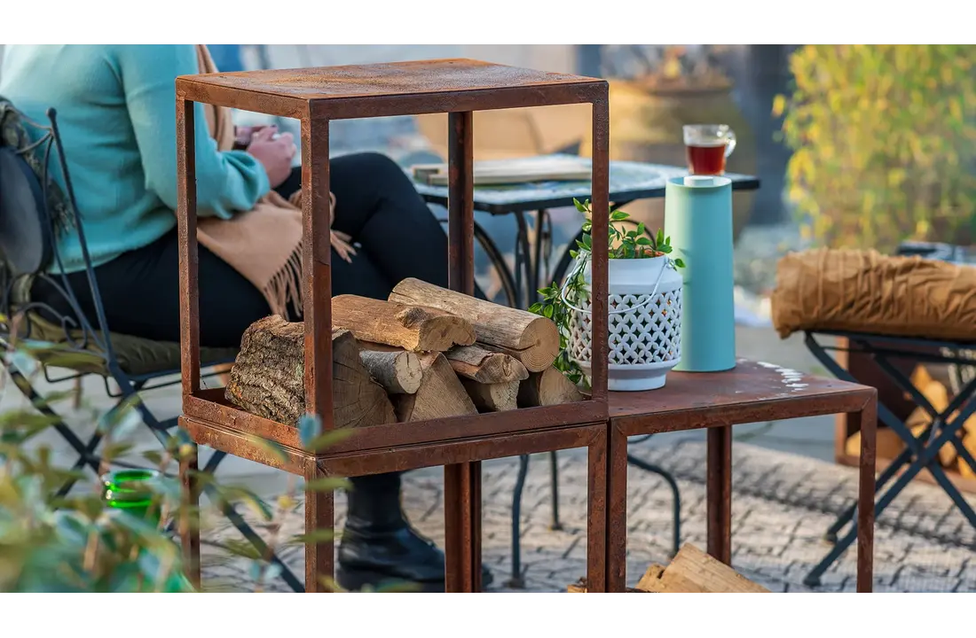 Redfire handmade Wood Storage Box Hodr 50 cm