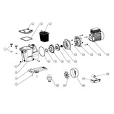 Hayward Super Pump Pro waaier - diverse afmetingen