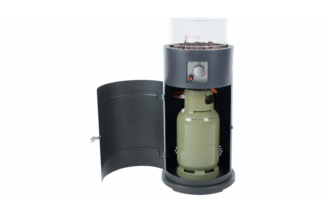 Sunred verwarmer Bogo Gas Flame Tafel - Grijs