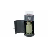 Sunred verwarmer Bogo Gas Flame Tafel - Grijs