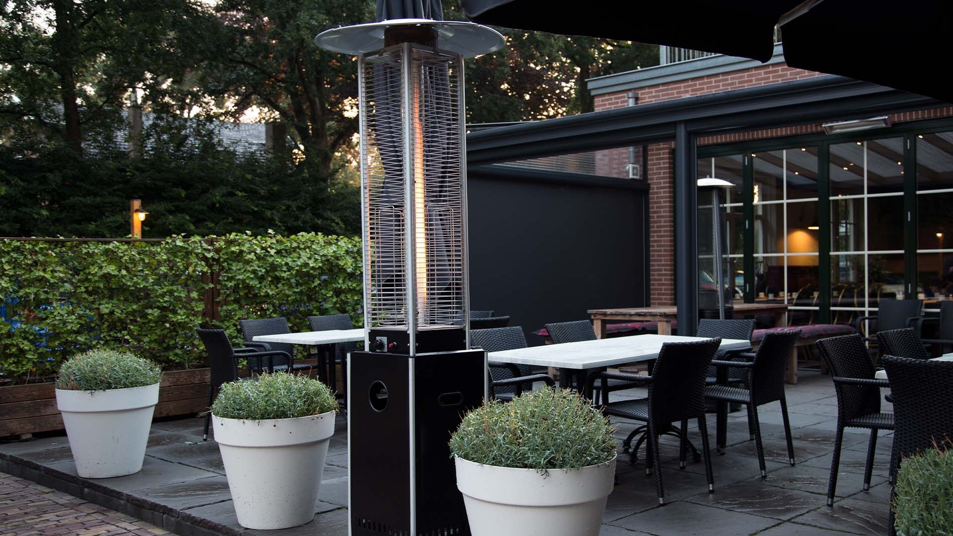 Sunred verwarmer Gas Flame Torch - zwart