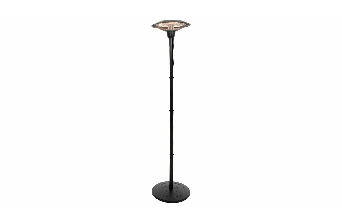 Sunred verwarmer Barcelona Bright staand - zwart