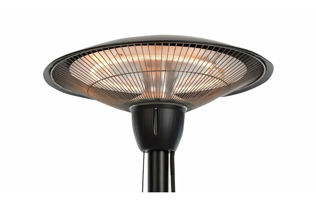 Sunred verwarmer Barcelona Bright staand - zwart