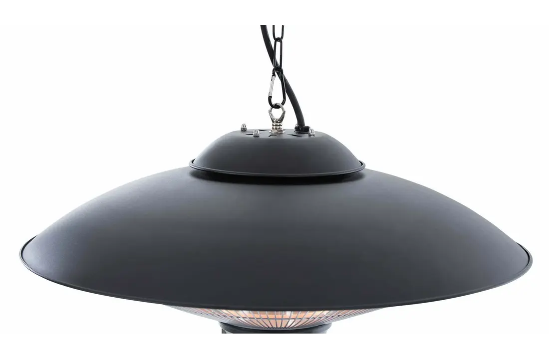 Sunred verwarmer Sirius Bright hangend - zwart