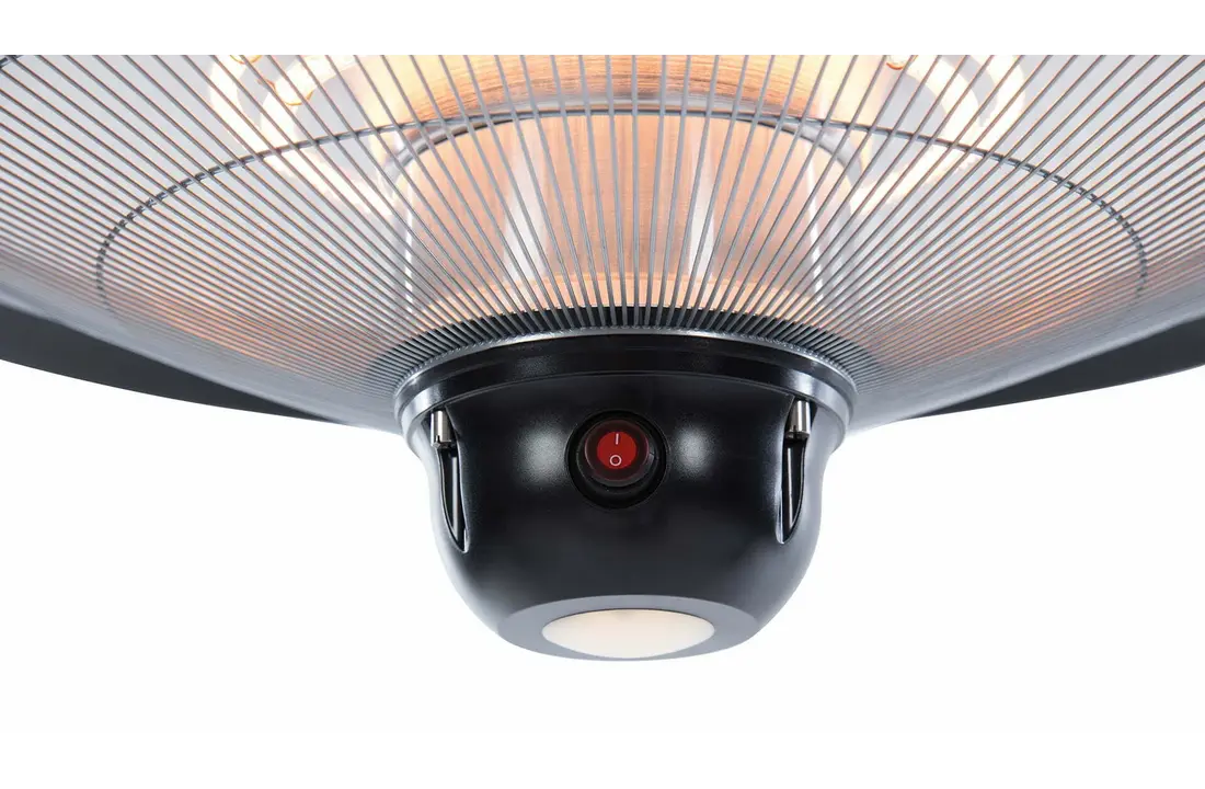 Sunred verwarmer Sirius Bright hangend - zwart