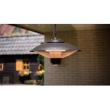 Sunred verwarmer Sirius Bright hangend - zwart