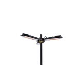 Sunred verwarmer Bright Parasol - zwart/zilver