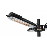 Sunred verwarmer Bright Parasol - zwart/zilver