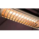 Sunred verwarmer Bright Parasol - zwart/zilver