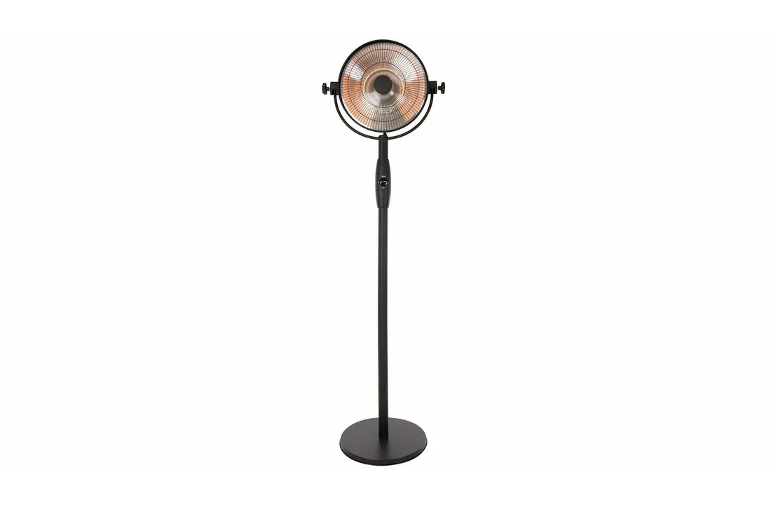 Sunred verwarmer Retro Bright staand - zwart