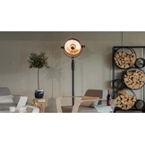 Sunred verwarmer Retro Bright staand - zwart