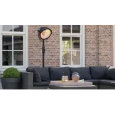 Sunred verwarmer Indus Bright Staand - zwart