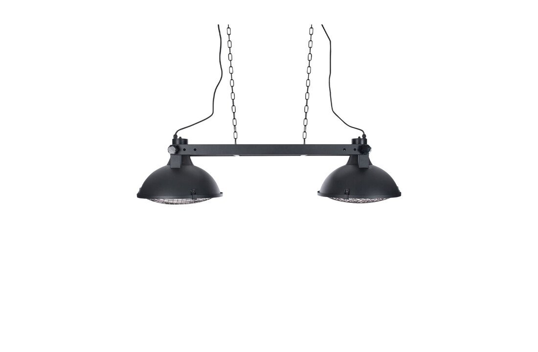 Sunred verwarmer Indus ll Bright hangend - zwart