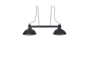 Sunred verwarmer Indus ll Bright hangend - zwart