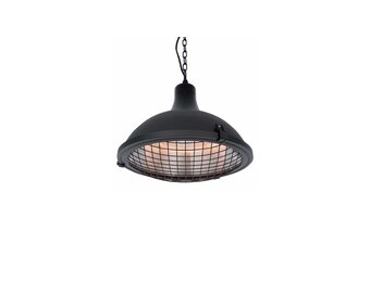 Sunred verwarmer Indus Bright ll hangend - zwart