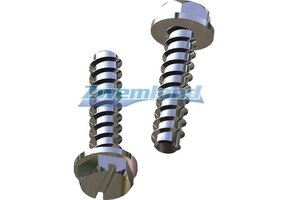 Hayward Super Pump Pro voetplaat schroeven